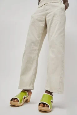 Alexis Clog on Mid Heel in Apple Patent