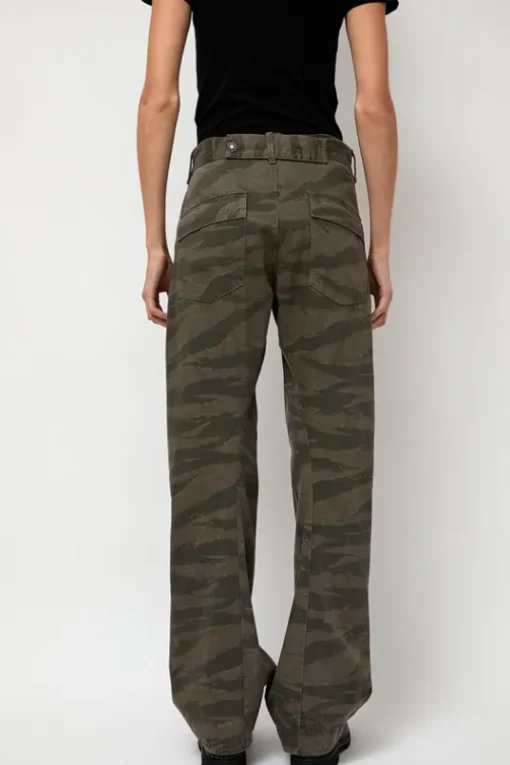 Full Twisted Seam Pant in Bark