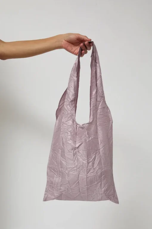 Gelato Wrinkle Fabric Bag in Pink