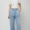 Polly Elastic Waist Jean in Light Blue